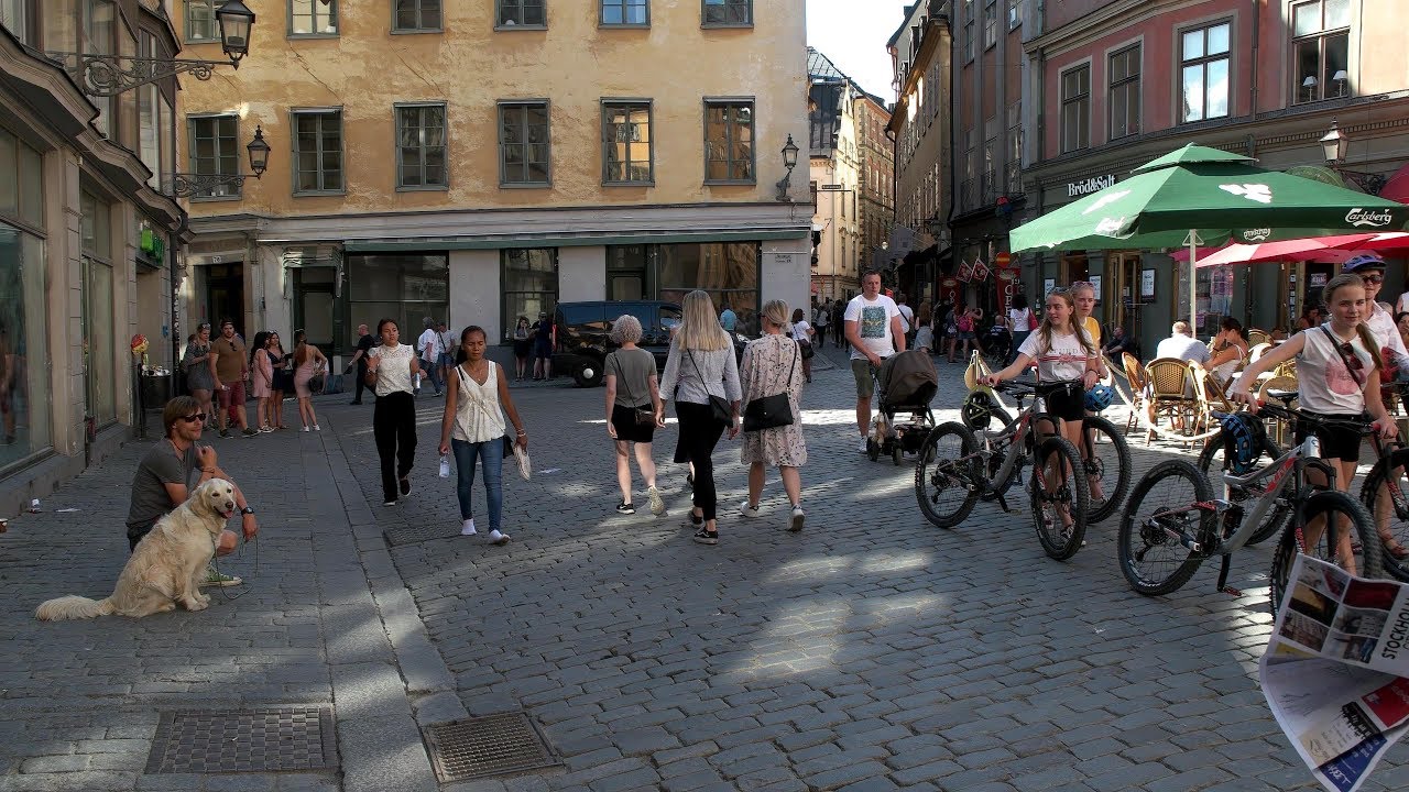 Stockholm City Tour July 2018 UHD 4K