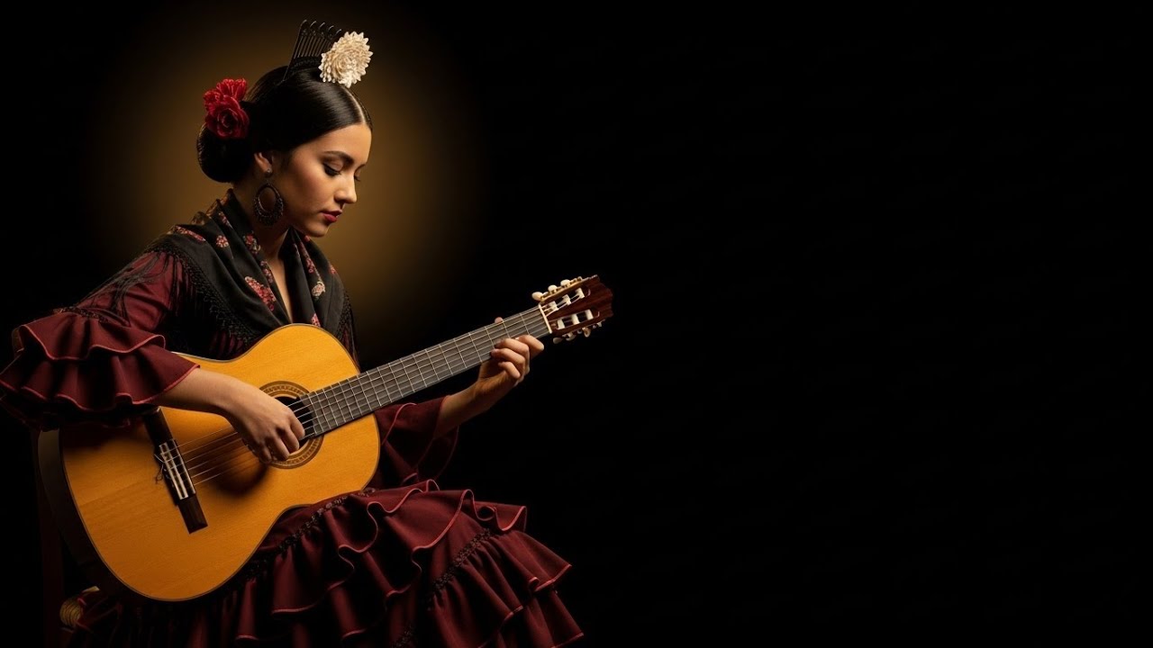 Guitarra Española para Noches Silenciosas 🌙 Música Instrumental para Calmar el Corazón