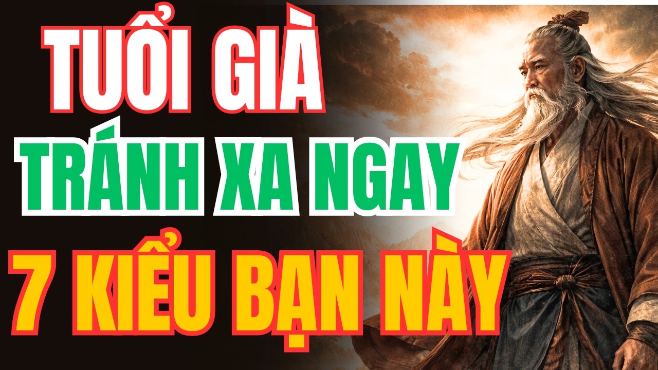 Cổ Nhân Cảnh Tỉnh Tuổi Già Tránh Xa 7 Kiểu Bạn Này Kẻo Hối Hận | Minh Triết Đời Người