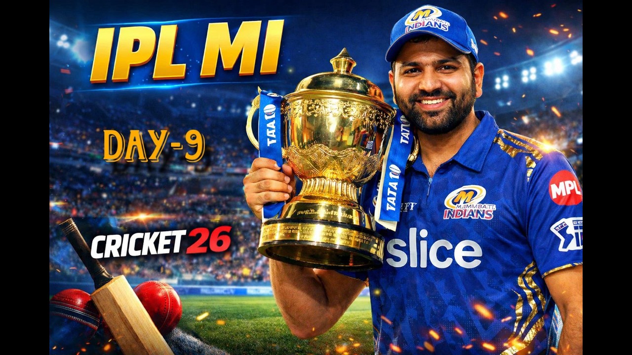 IPL Day 9🏆Cricket 26 Live🏏#shortsfeed #shortslive #shorts #cricket26 #live