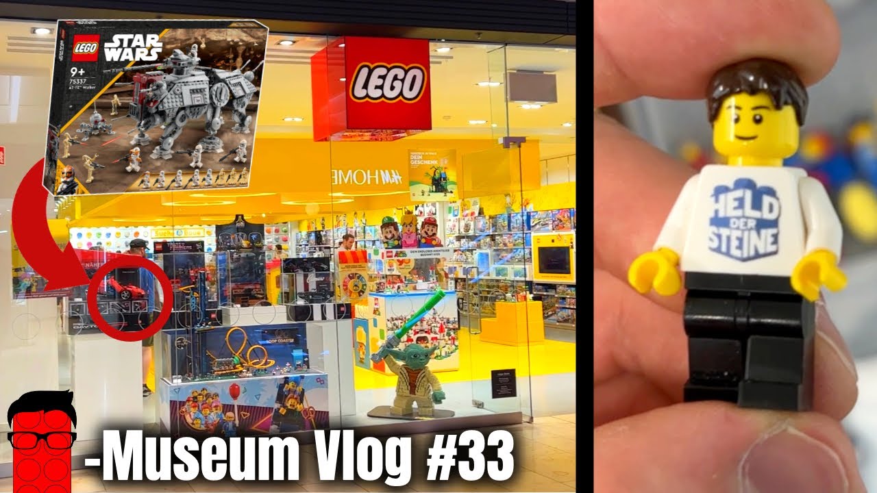 Illegal bedruckte Minifigur 😂 | August Neuheiten Jagd! 🤠 | Museums VLOG #33