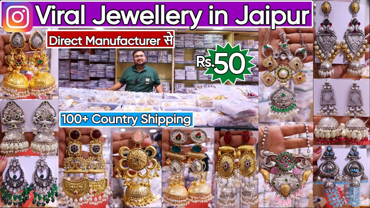 Instagram Trending Viral Jewellery Collection 2024 | Premium Rajwadi, Jaipuri & Thappa Jewellery