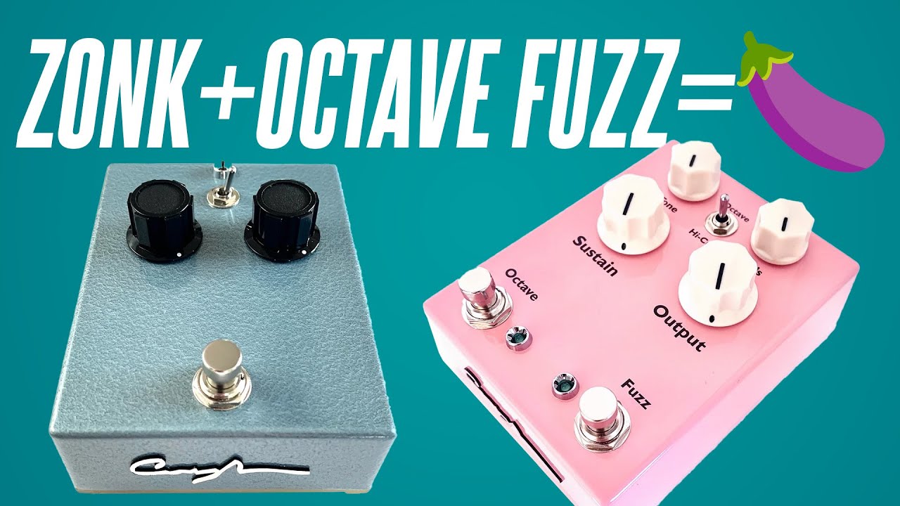 Cunningham is back at it. The Mini Zonk and the Octave Fuzz!