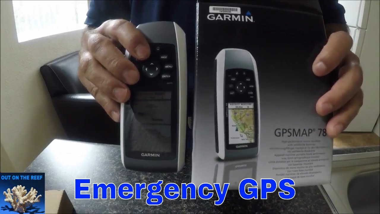 GARMIN GPSMAP 78 For Ocean Navigation Trips Miami to Bimini