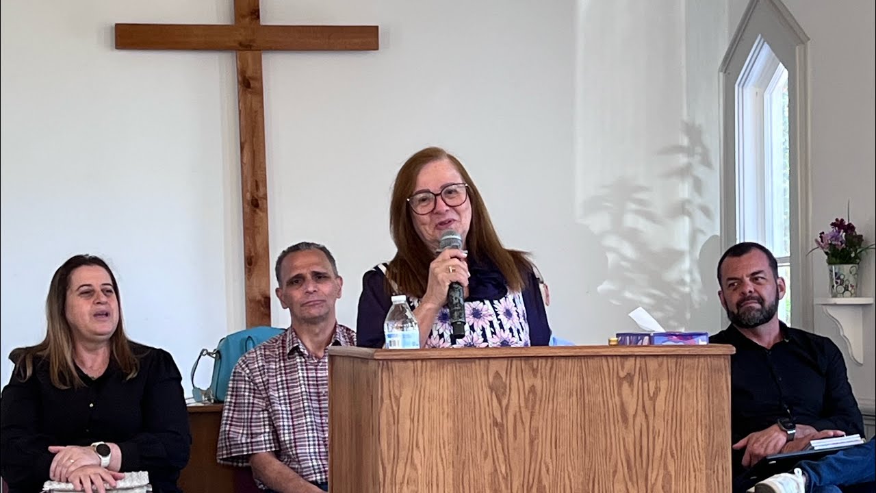 Saudação com à Missionaria Selma 📖🎤👩‍🦰 ⏳ 03/10/26 