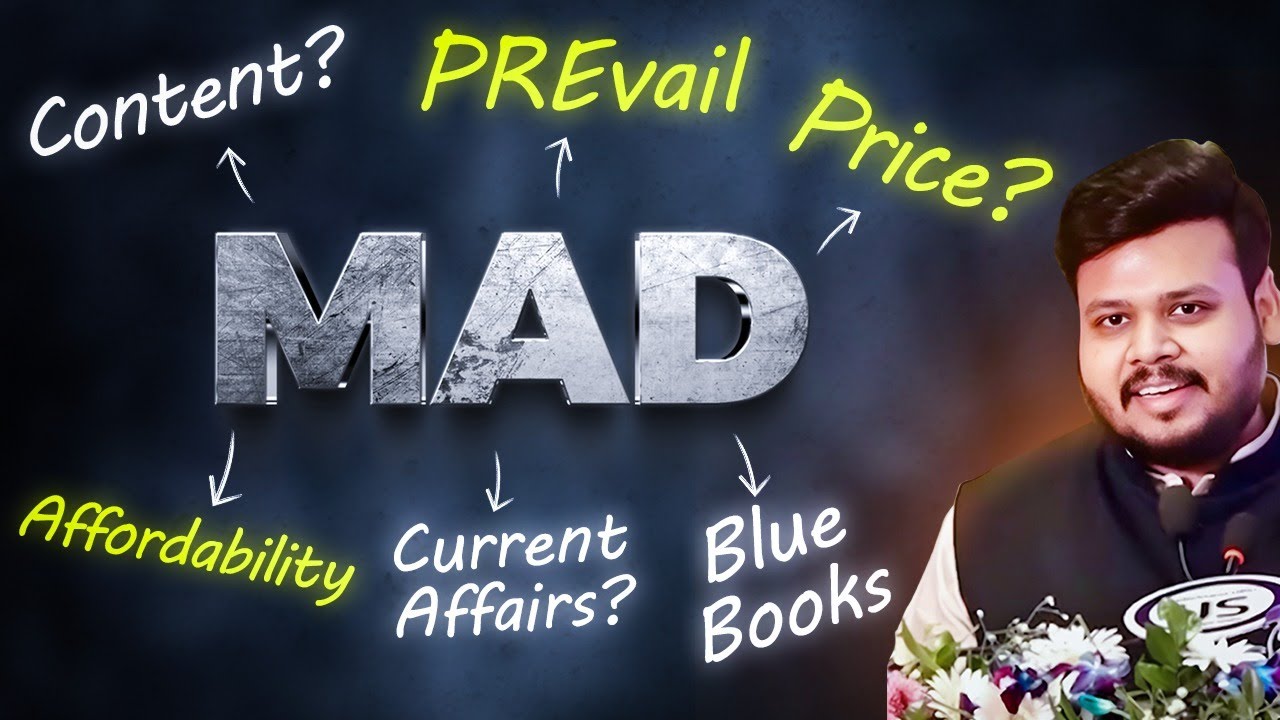 MAD Issues - Reduce Price? Prevail? BlueBooks? Content? Everything Addressed
