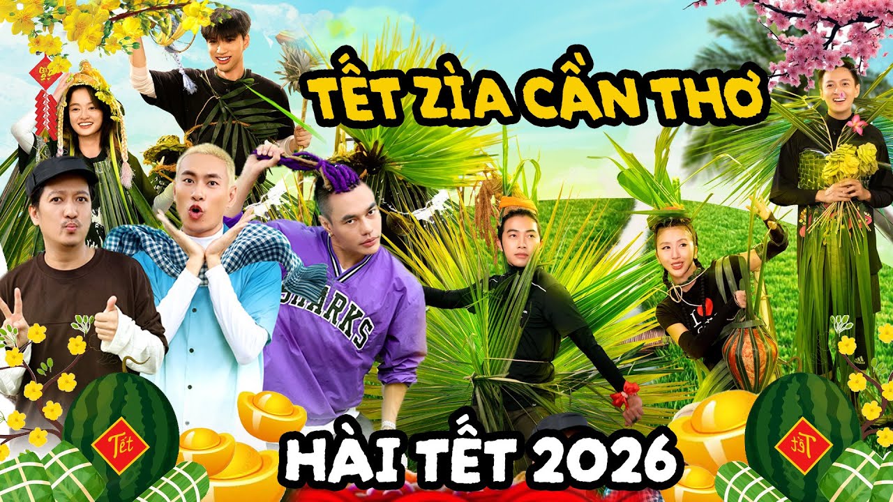 Tết Zìa Cần Thơ - anh em 2 Ngày 1 Đêm náo loạn chợ miền Tây, Dương Lâm khóc ròng vì bị chú 6 lừa