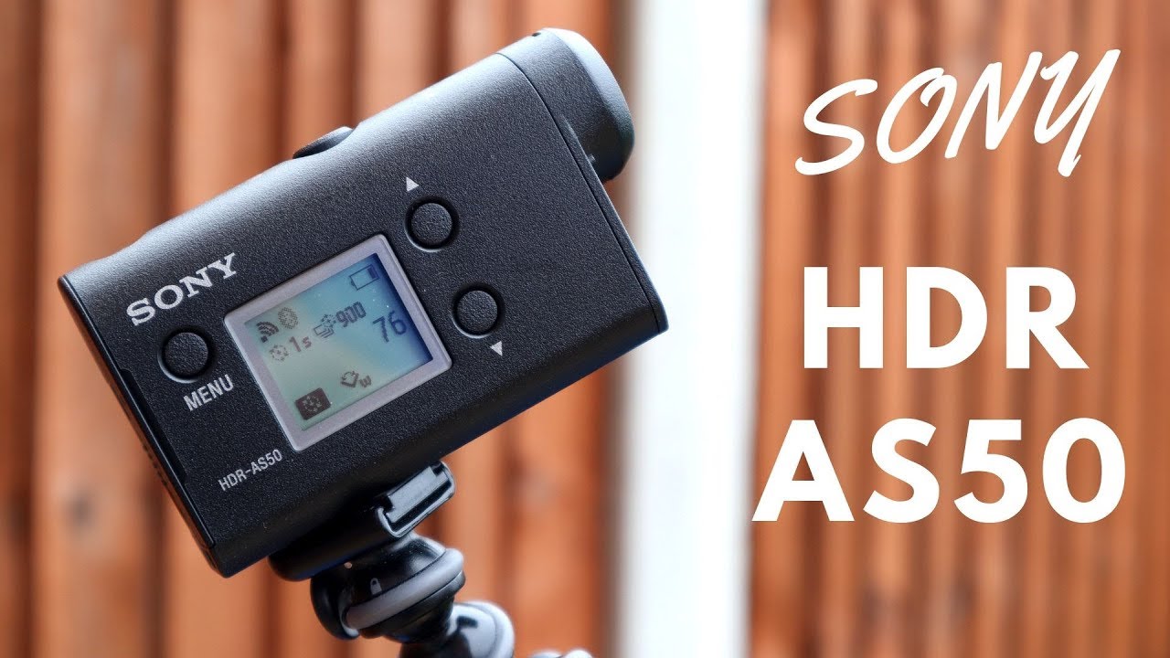 Экшн-камера Sony HDR AS50 — блестящая экшн-камера