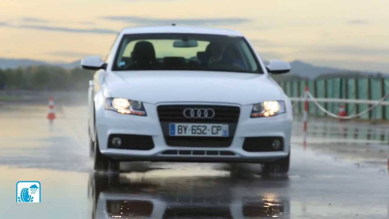 MICHELIN Test wet braking