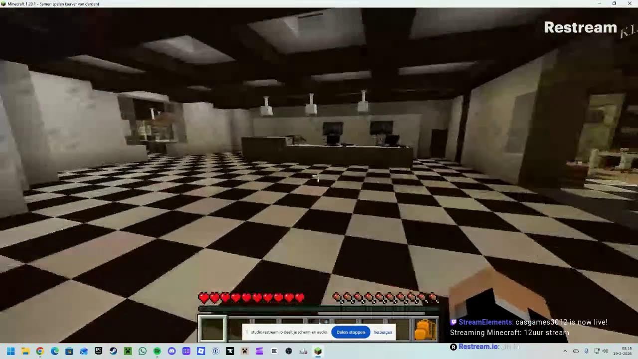 12 uur stream
