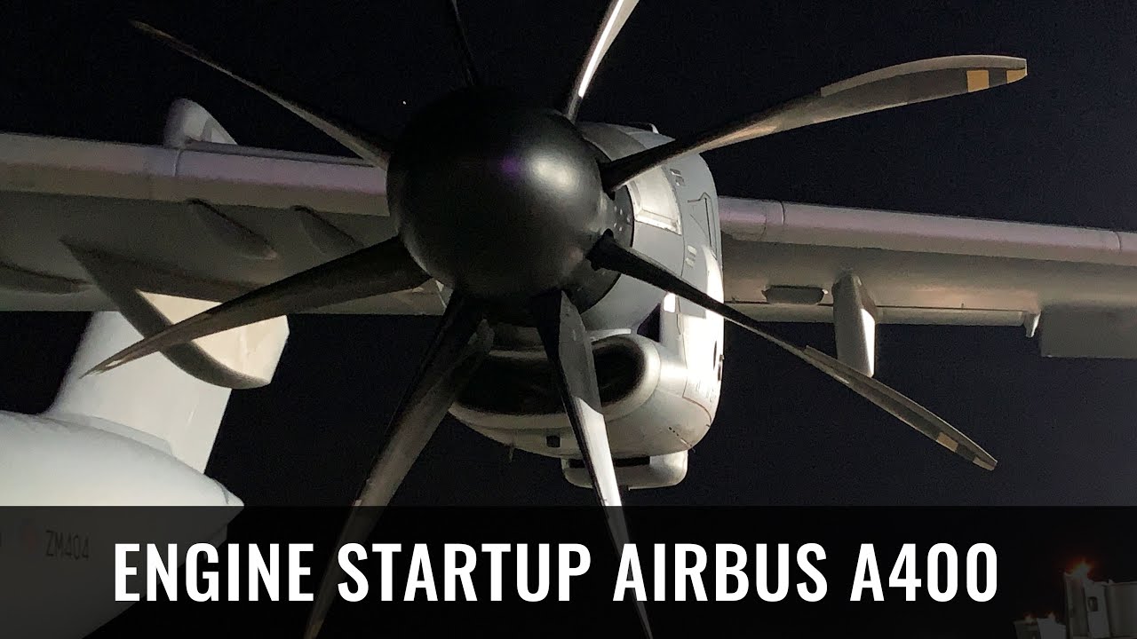 Engine Startup A400 Airbus