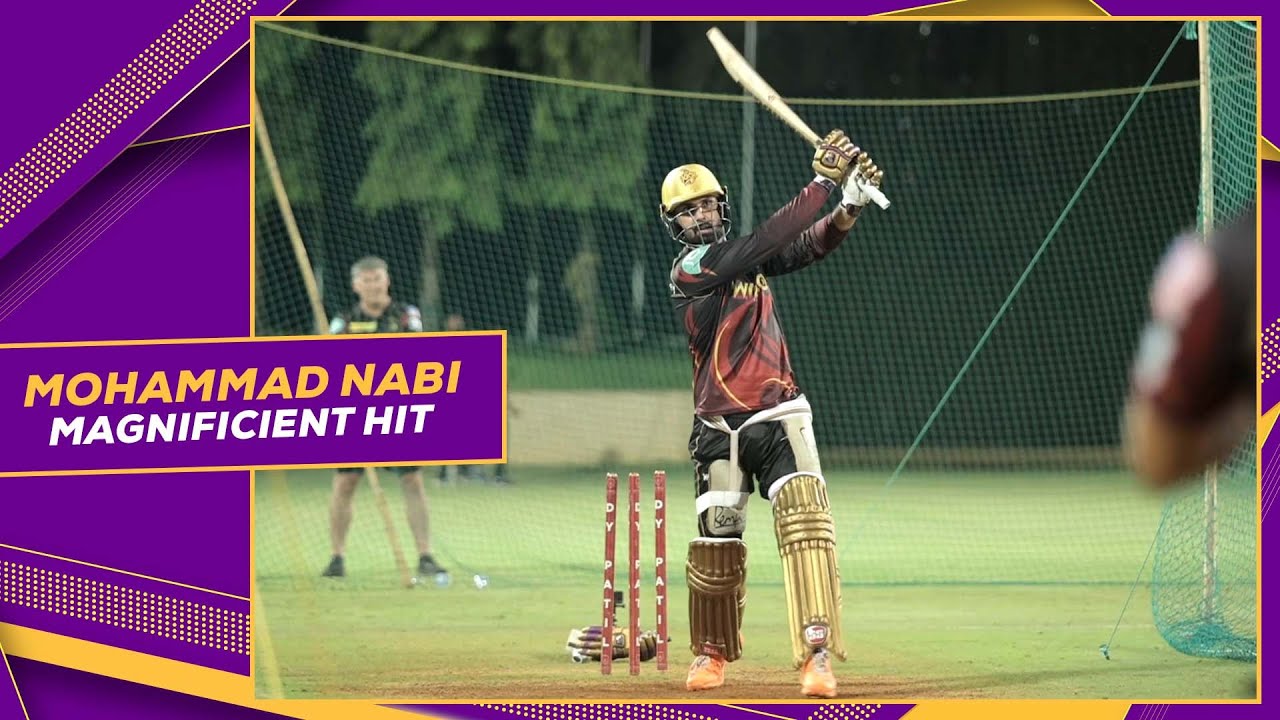 Mohammad Nabi's six hitting skills | Knights In Action | KKR IPL 2022