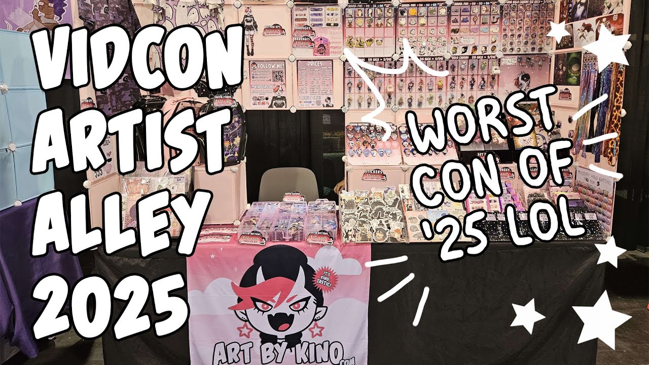 ARTIST ALLEY VLOG 010 ☆ Vidcon 2025