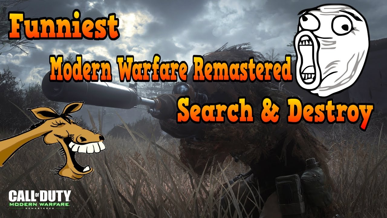 Funniest Modern Warfare Remastered Search & Destroy - With Tinyoss and Friends