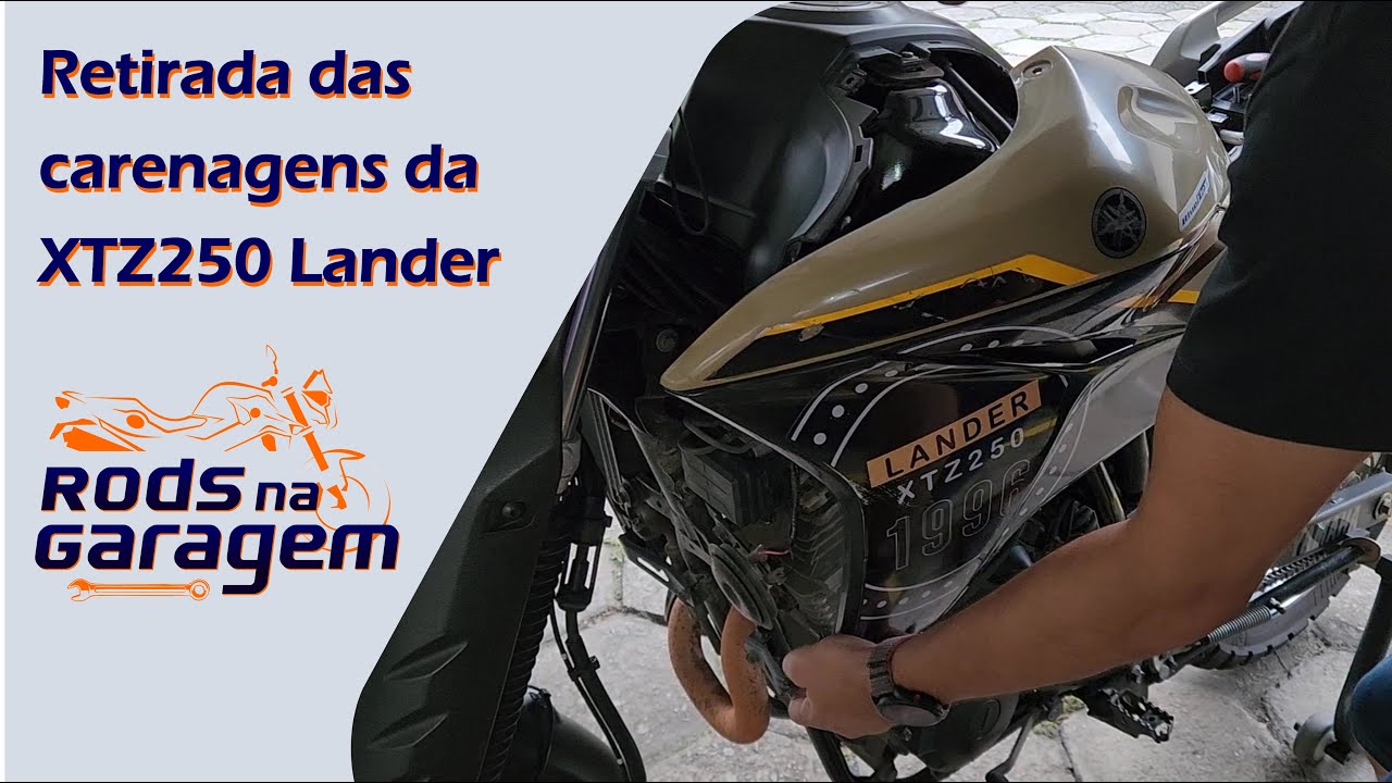 Lander - Retirar e recolocar as carenagens