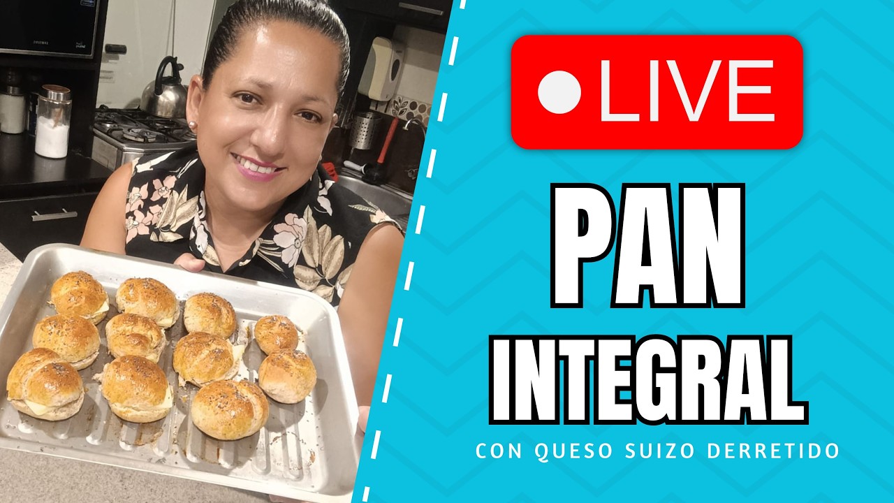 🔴✨ EN VIVO | Pan Integral Casero Esponjoso 🍞 Horneando Juntos ✨