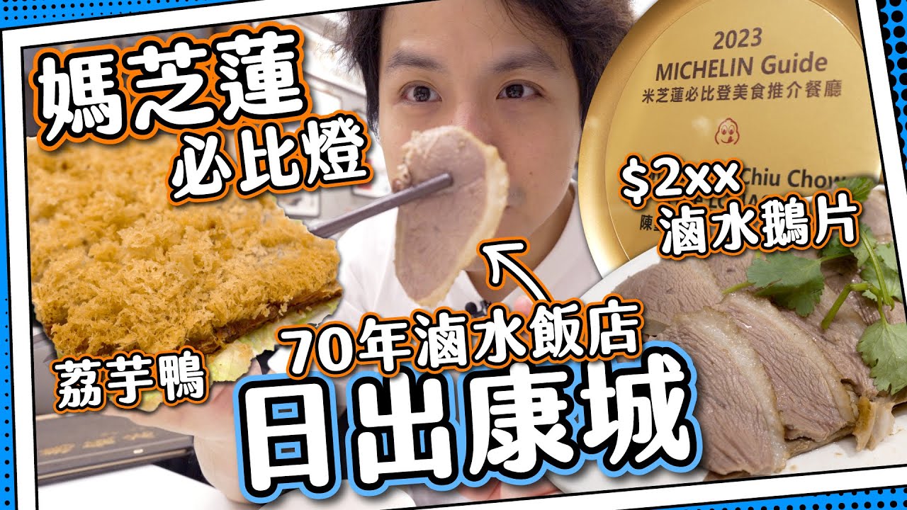 【媽芝蓮必比燈】日出康城米芝蓮食店！70年滷水飯店$2xx滷水鵝片+荔芋鴨🦆｜將軍澳新盤$1xxxx呎！入市良機？