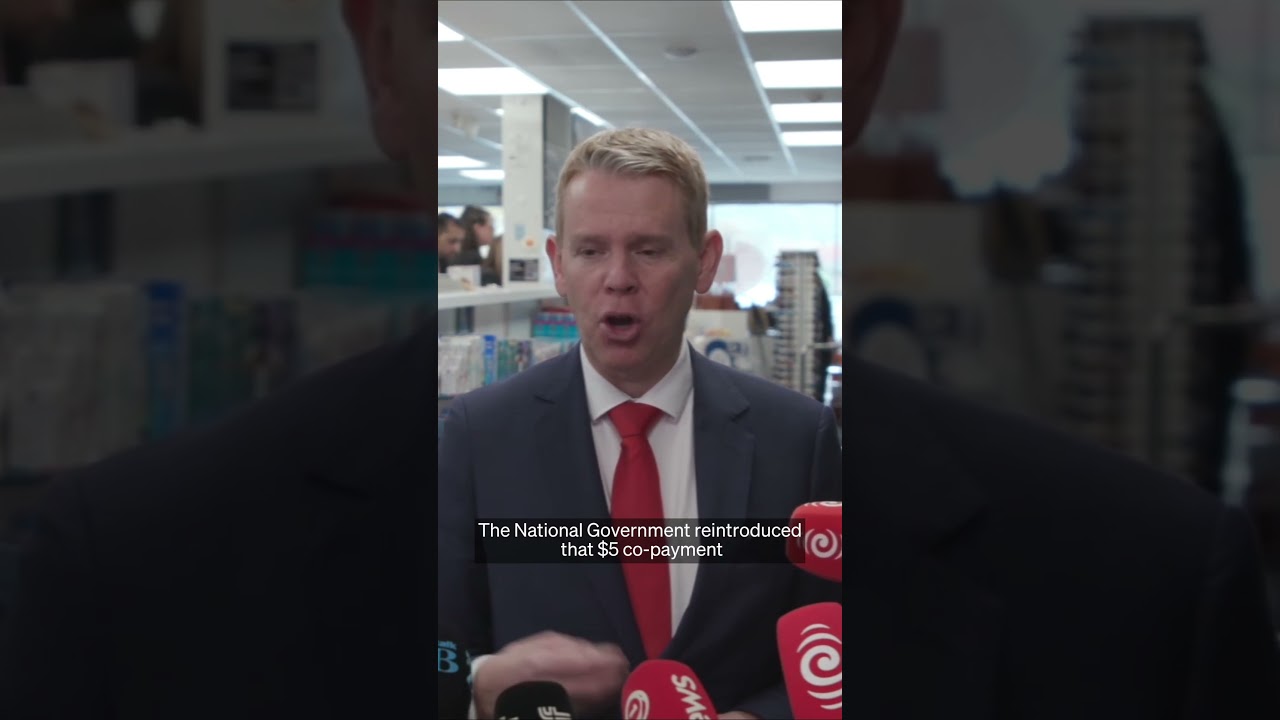 Labour promises universalfree prescriptions again if elected | RNZ