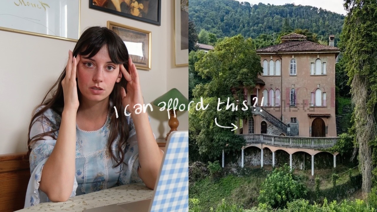 house hunting in italy | how are these art nouveau villas SO cheap?