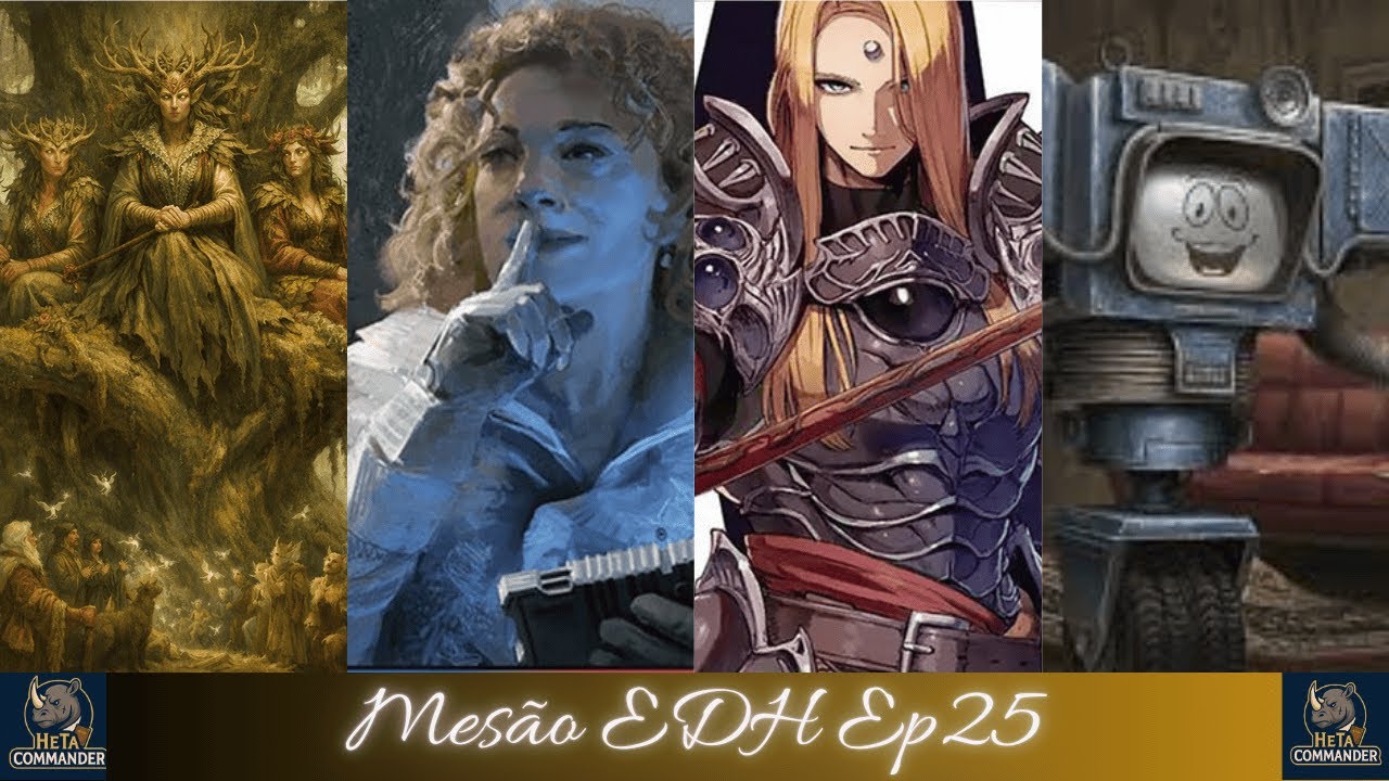 MESÃO EDH EP25 - Chorus vs River Song vs Zenos vs Yes Man | Magic The Gathering |