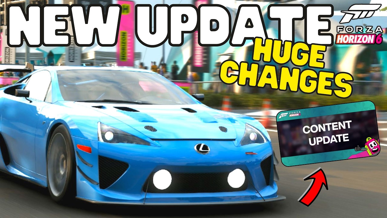 Forza Horizon 6 - NOWA AKTUALIZACJA! Ogromne zmiany WSZYSTKO, co musisz wiedzieć AKTUALIZACJA SER...