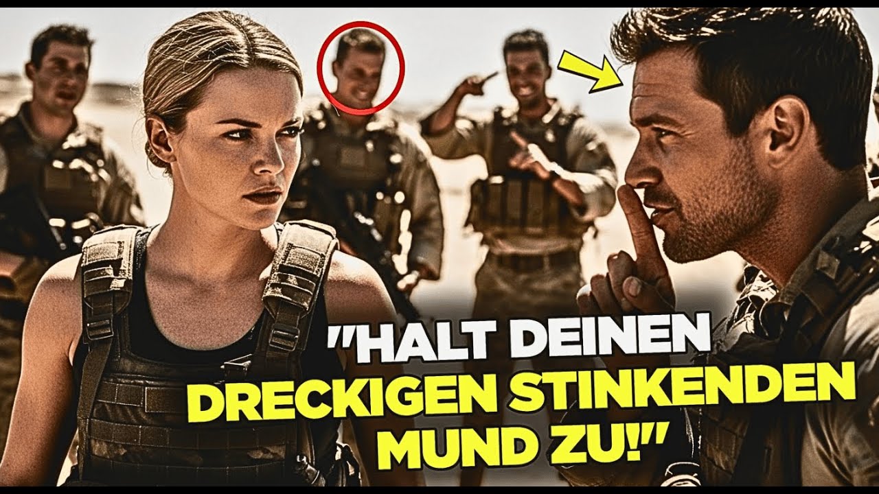 “Schweig, Frau!” Soldaten lachten über sie Minuten später kam sie in der Generalsuniform zurück