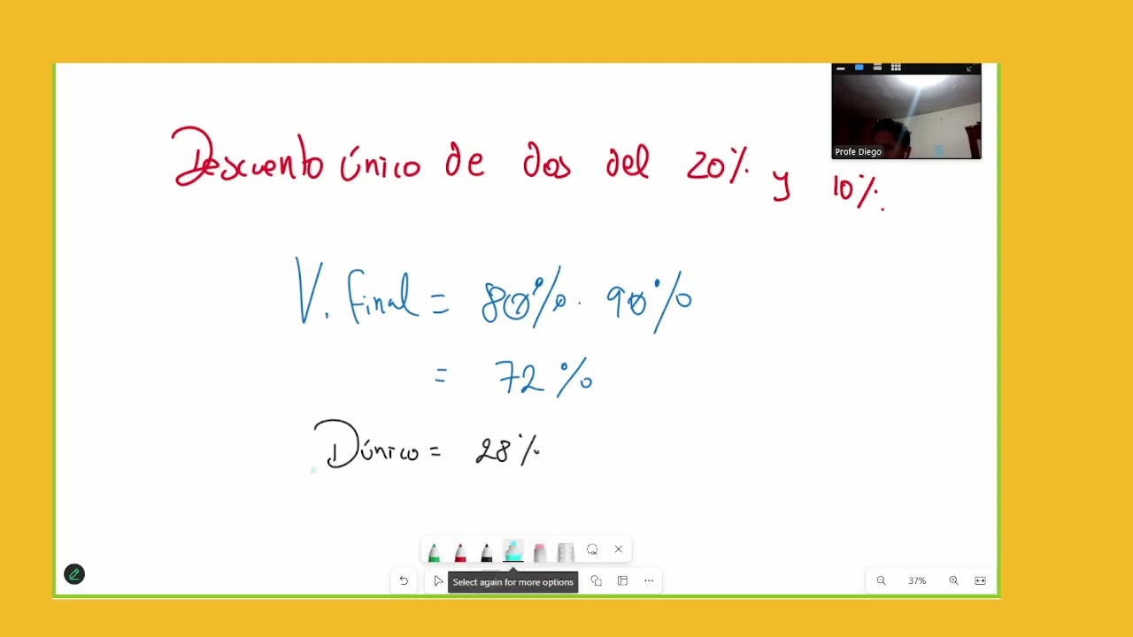 REPASO PORCENTAJES