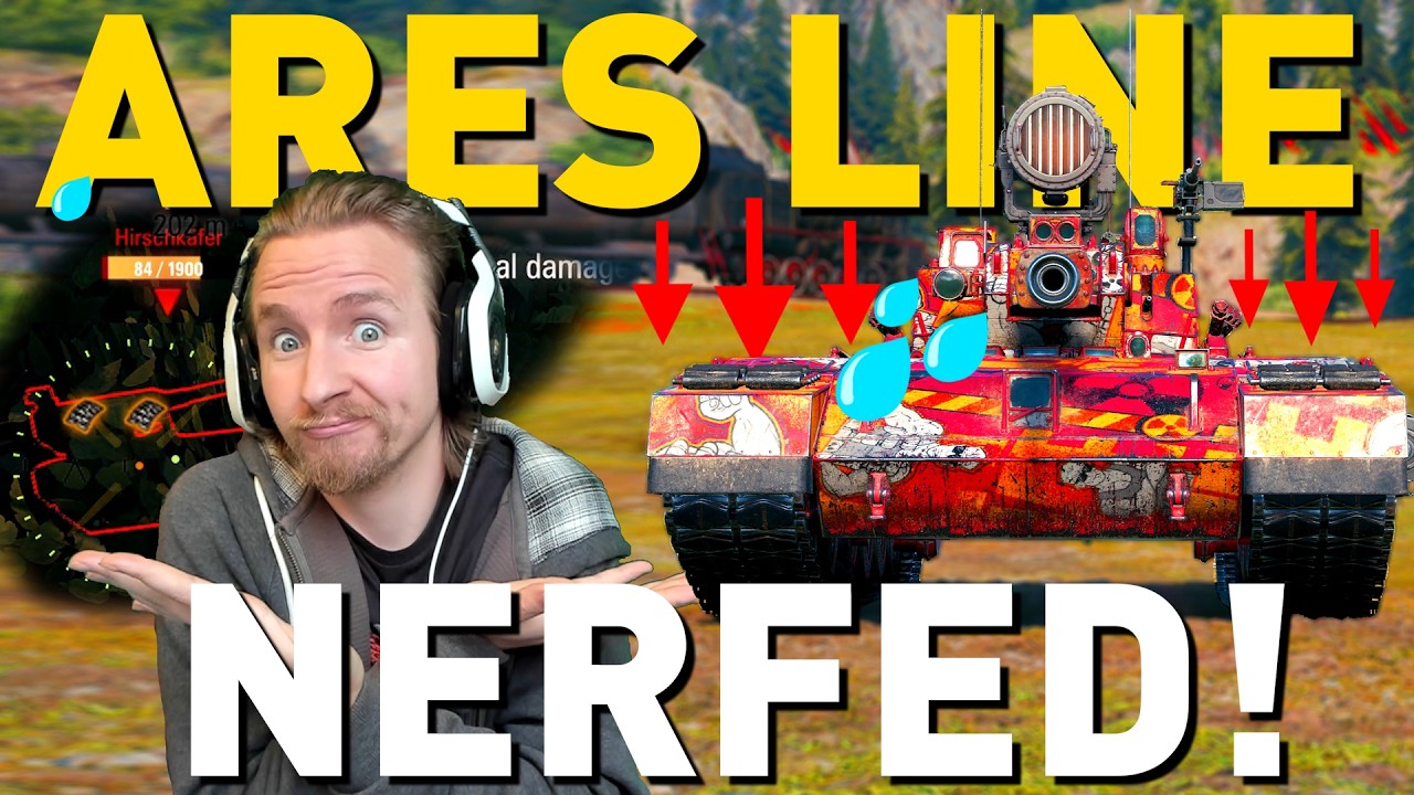 ARES LINE GETTING NERFED in World of Tanks!