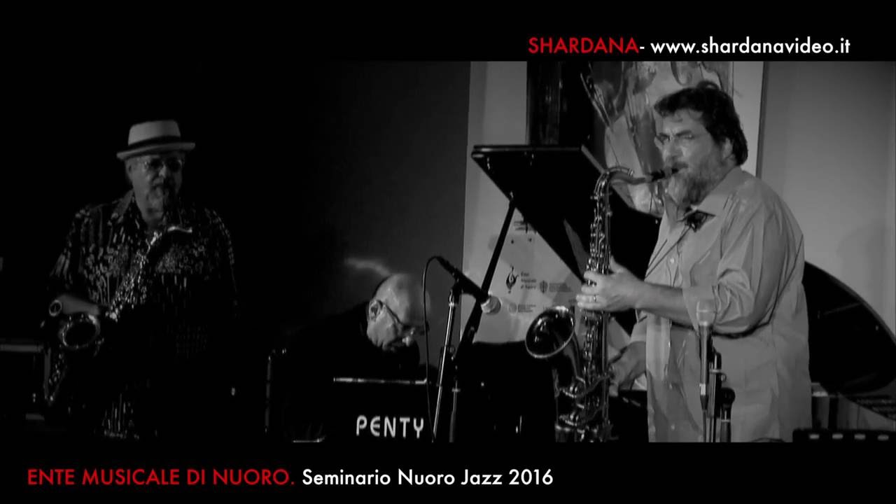 Joe Lovano Emanuele Cisi e docenti  - Seminario Nuoro jazz 2016