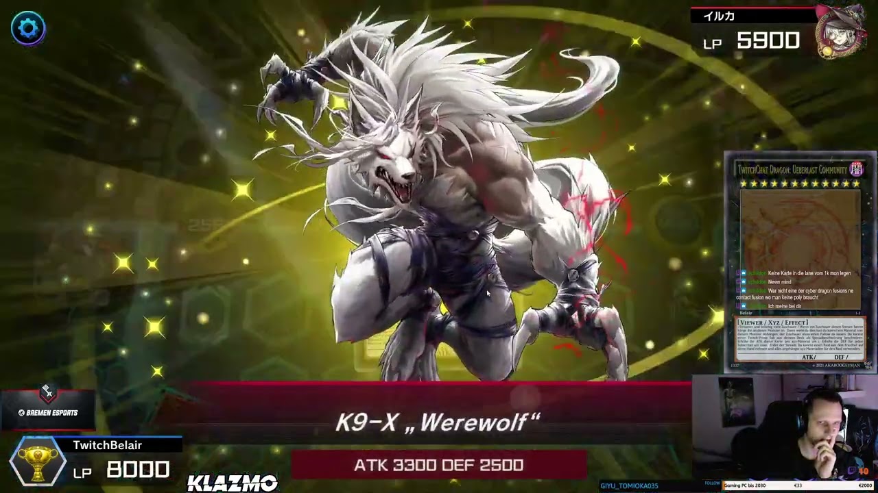 Was passiert hier? Master Duel Machine K9 vs Cyber Rogue