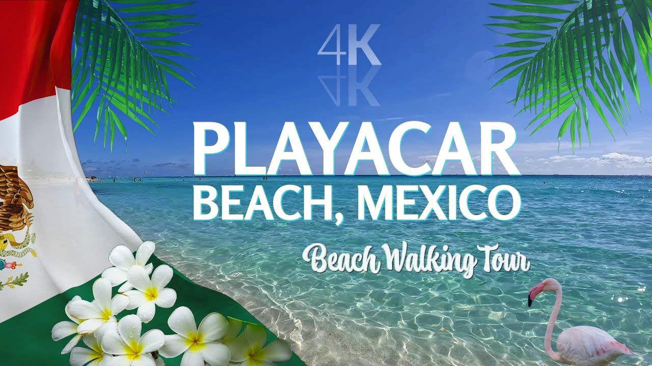 EXPLORE Stunning Playacar Beach, Playa Del Carmen, Quintana Roo, Mexico!