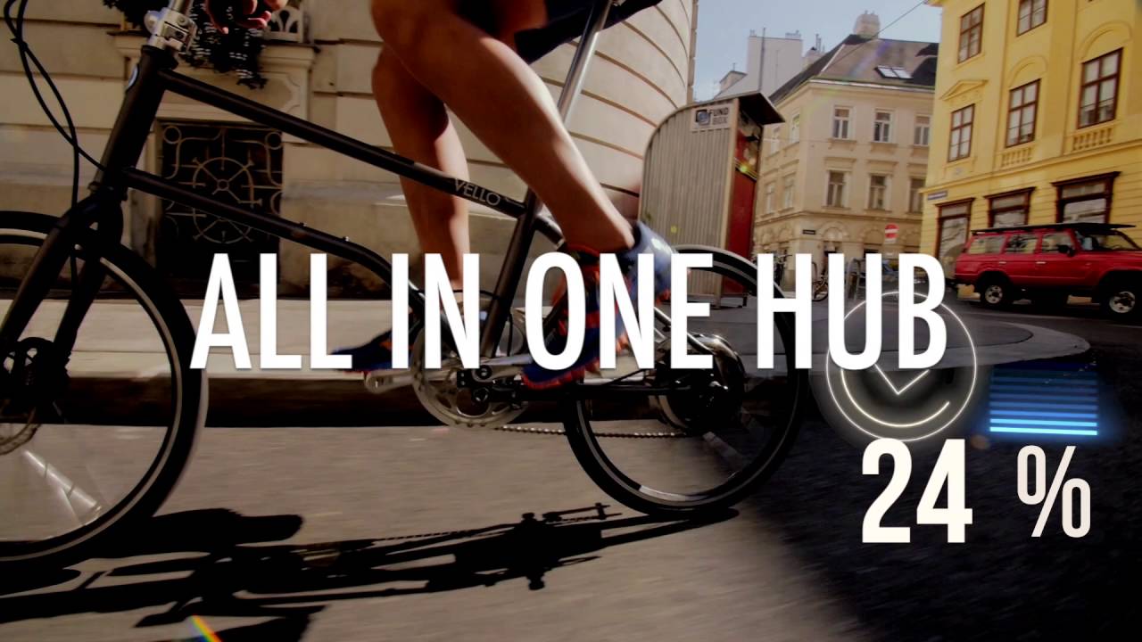 The E-Bike You Never Need to Charge – VELLO Bike+