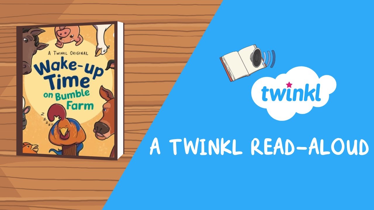 Wake-up Time on Bumble Farm eBook | Simple Rhyming & Animal Sounds | Twinkl USA