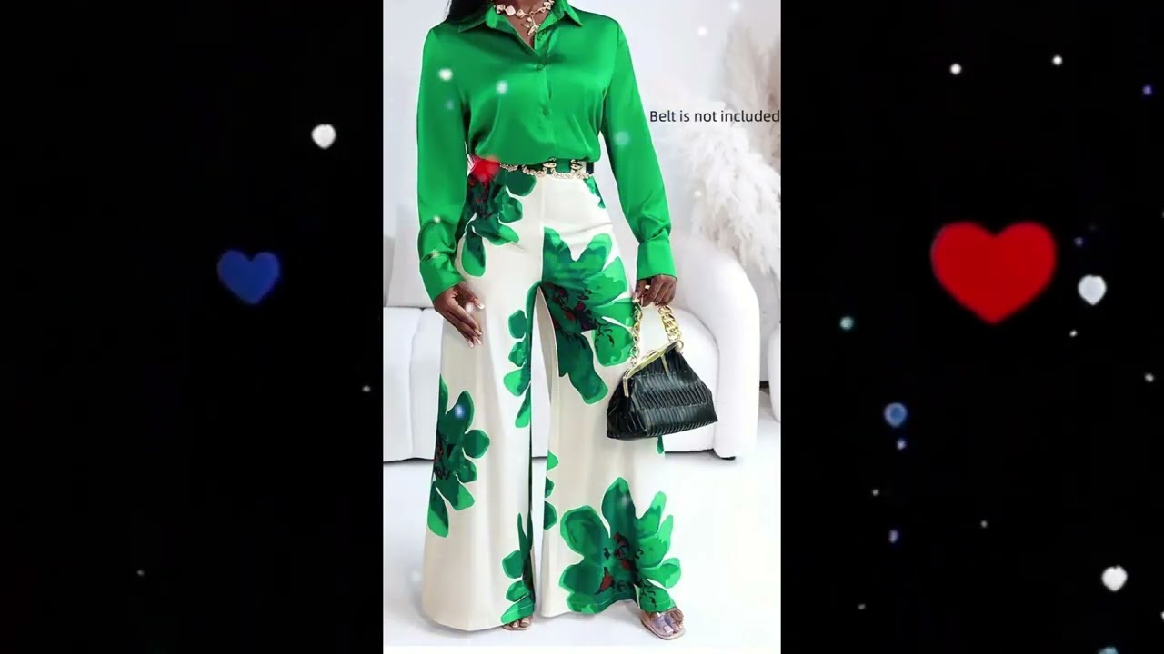 Two - piece outfits pants. කෙට්ටු මහත ඕනෙම කෙනෙකුට ගැලපෙන නවීන විලාසිතා ...