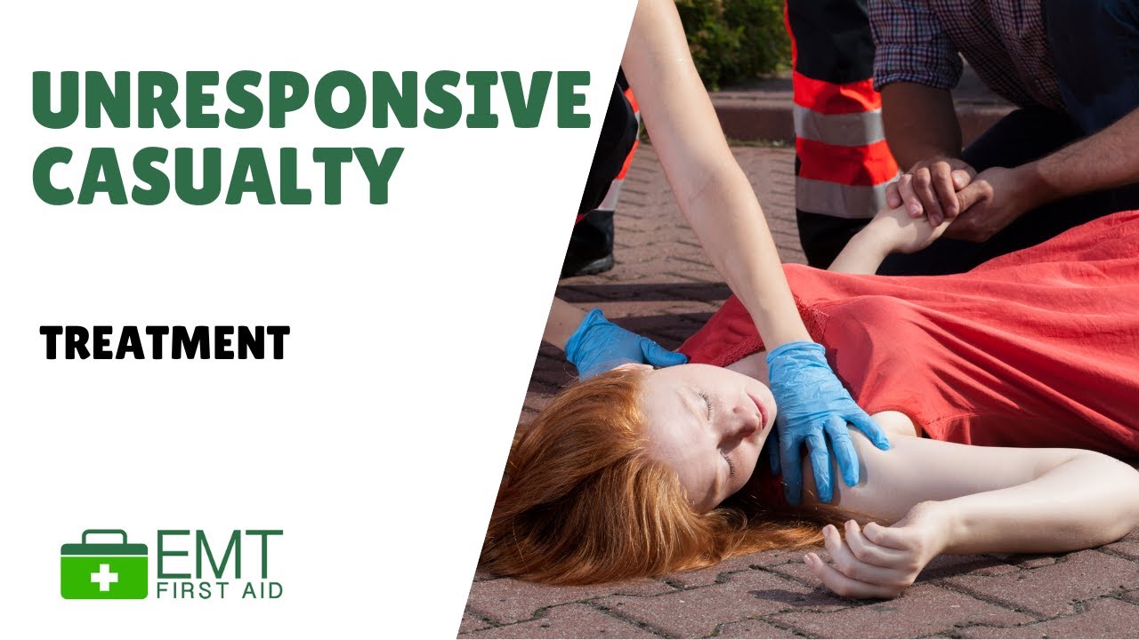 How to treat someone who is unresponsive but breathing | Adult First Aid  | EMT First Aid Training