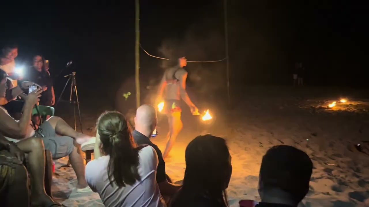 Fire Dance Tereeza Beach Resort