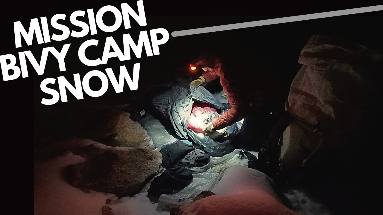 (No Talking) First Snow Bivy of 24/25 Season