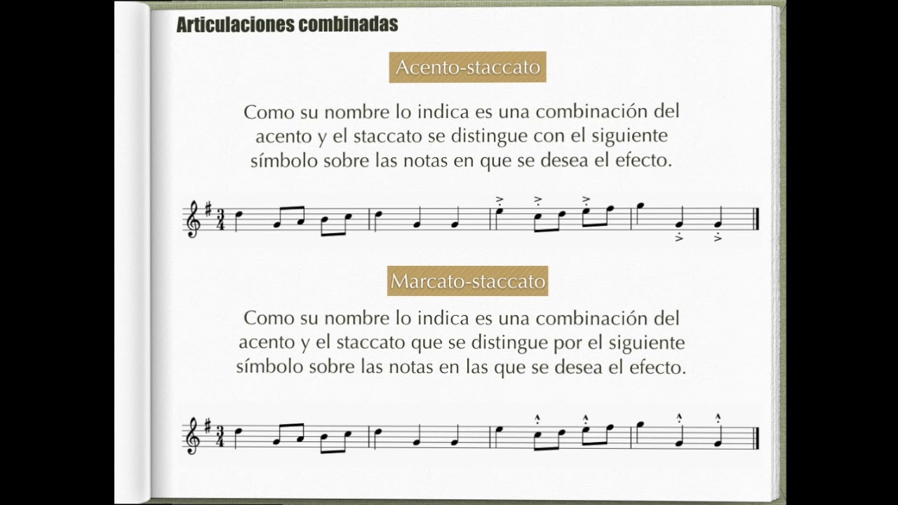 Las articulaciones | Lecciones | Solfeo