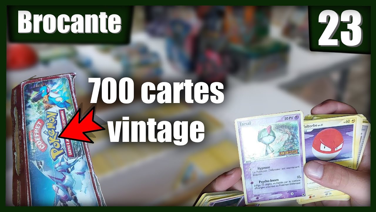 Mon meilleur retour de brocante ! je rachète TOUTES ses cartes anciennes ! Retour de brocante #23