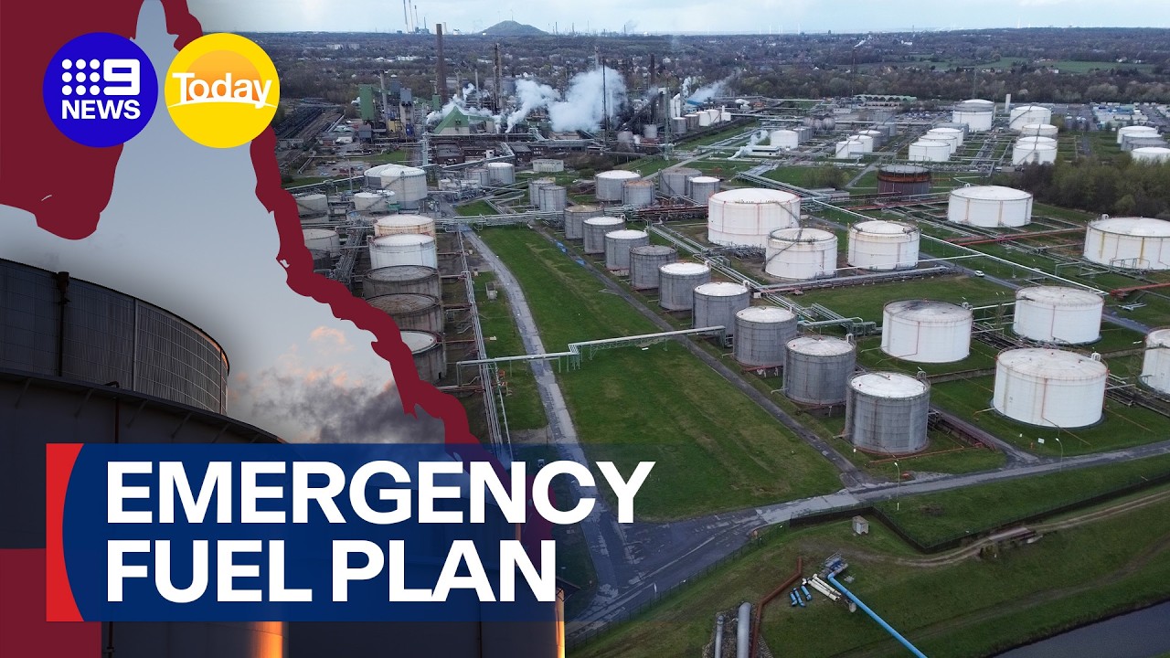 Federal government days away from emergency plan amid fuel crisis | 9 News Australia
