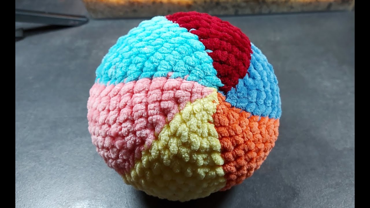 Kleinen Wasserball häkeln (Schritt für Schritt)