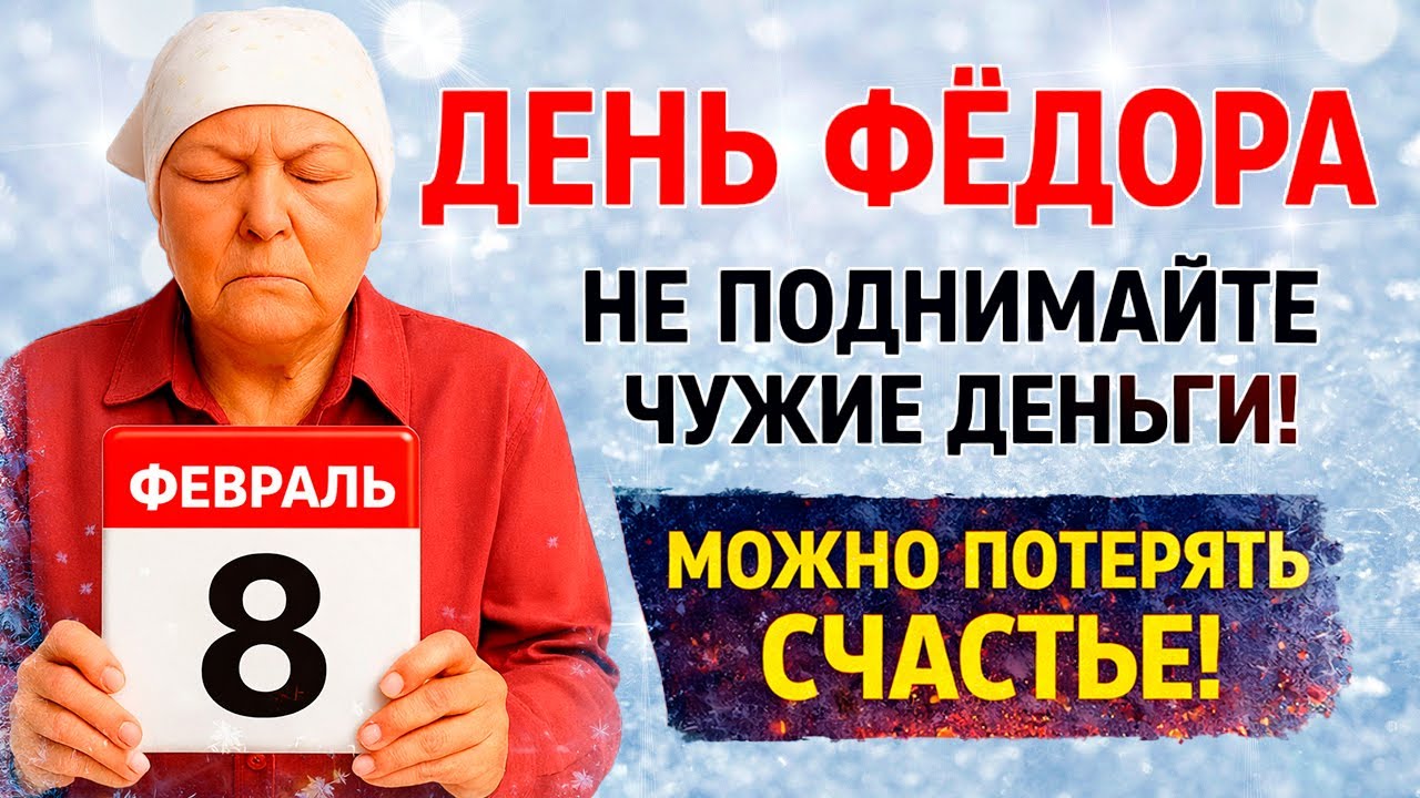 8 февраля народный праздник Федор поминальник. Поминальный день. Что нельзя делать. Народные приметы