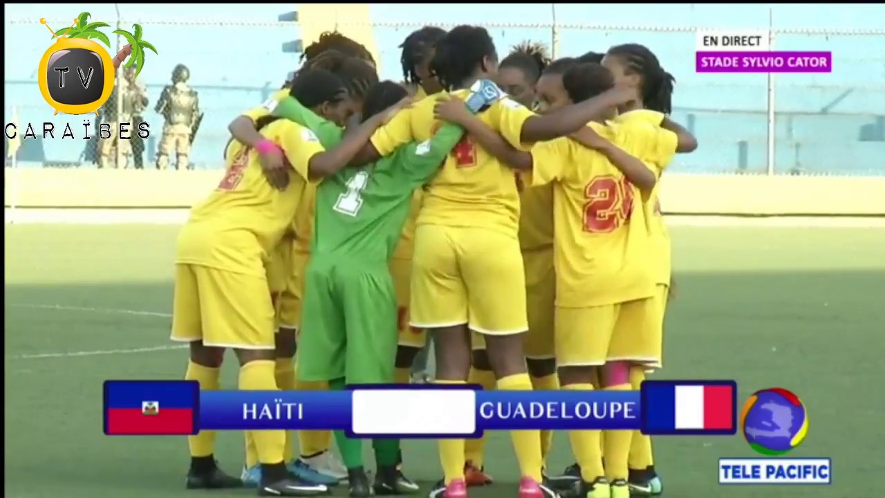 Premye Mitan Haïti Fè   (8 Goal) - Guadeloupe (0)/Foutbòl Fanm Pou Kalifie Pou France 2019