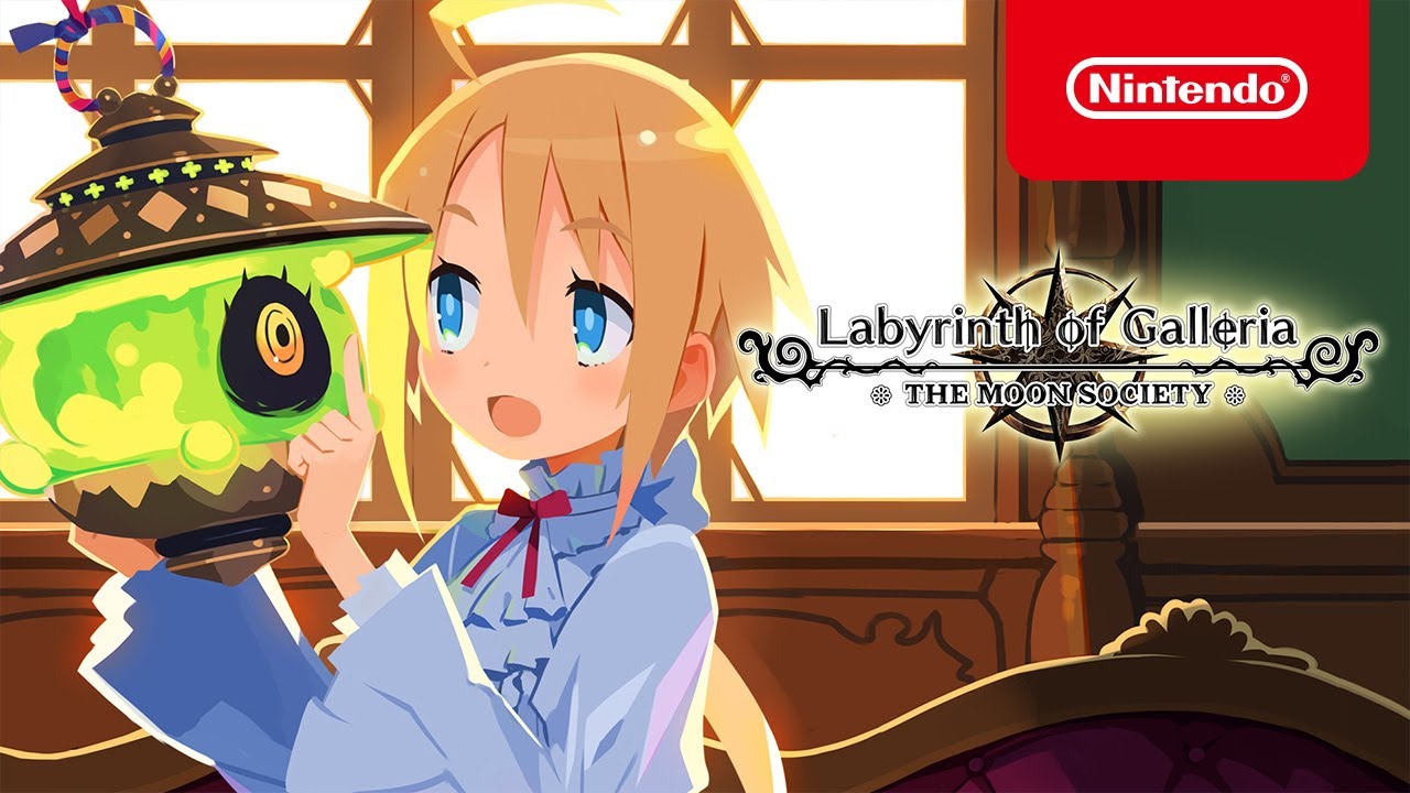 Labyrinth of Galleria: The Moon Society - Launch Trailer - Nintendo Switch