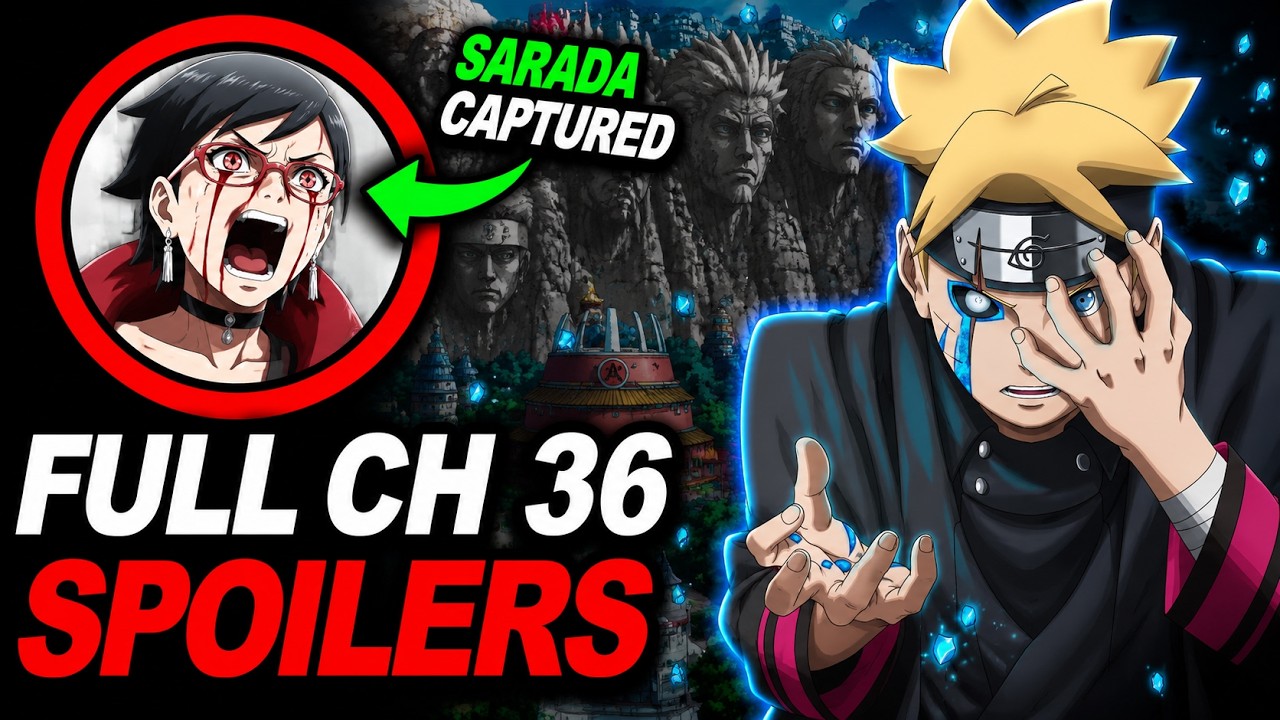 🚨📰Borushiki RETURNS & Sarada's NEW Power - Boruto TBV Chapter 36 FULL Spoilers