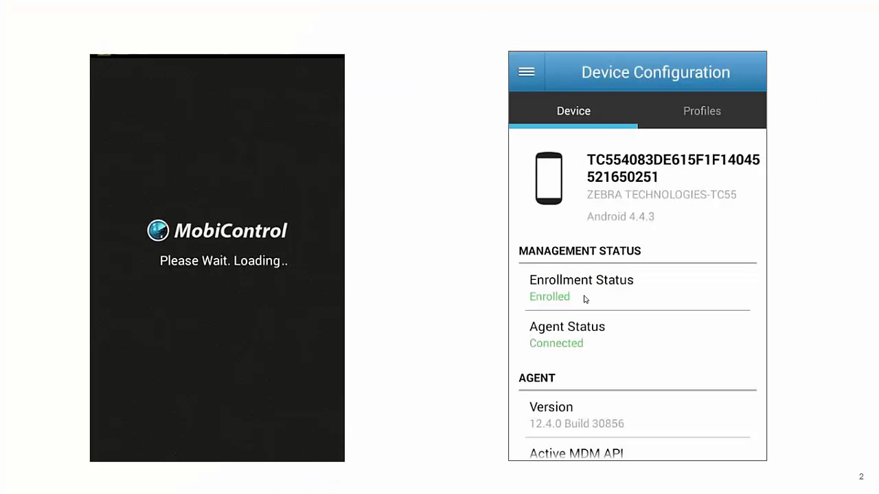 Zebra: MBS1016 StageNow Technical Enablement 7, SOTI Enrol