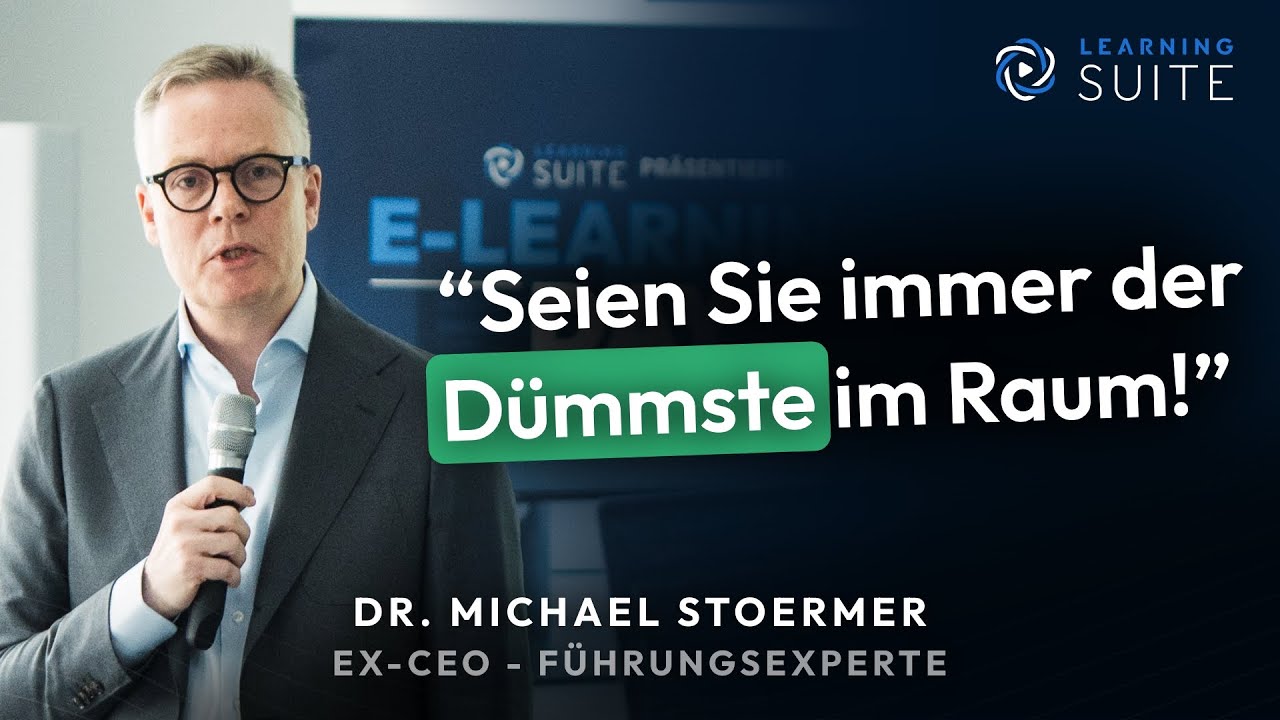 Leistungsfähige Teams aufbauen und führen, so geht es! (Dr. Michael Stoermer Ex-CEO Vortrag)