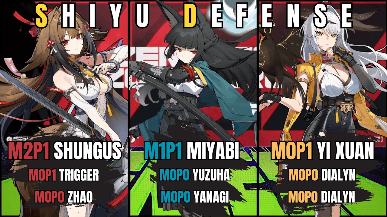 [ZZZ] 2.5 Shiyu Defense - Ye Shunguang | Miyabi | Yi Xuan - This rotation is trash
