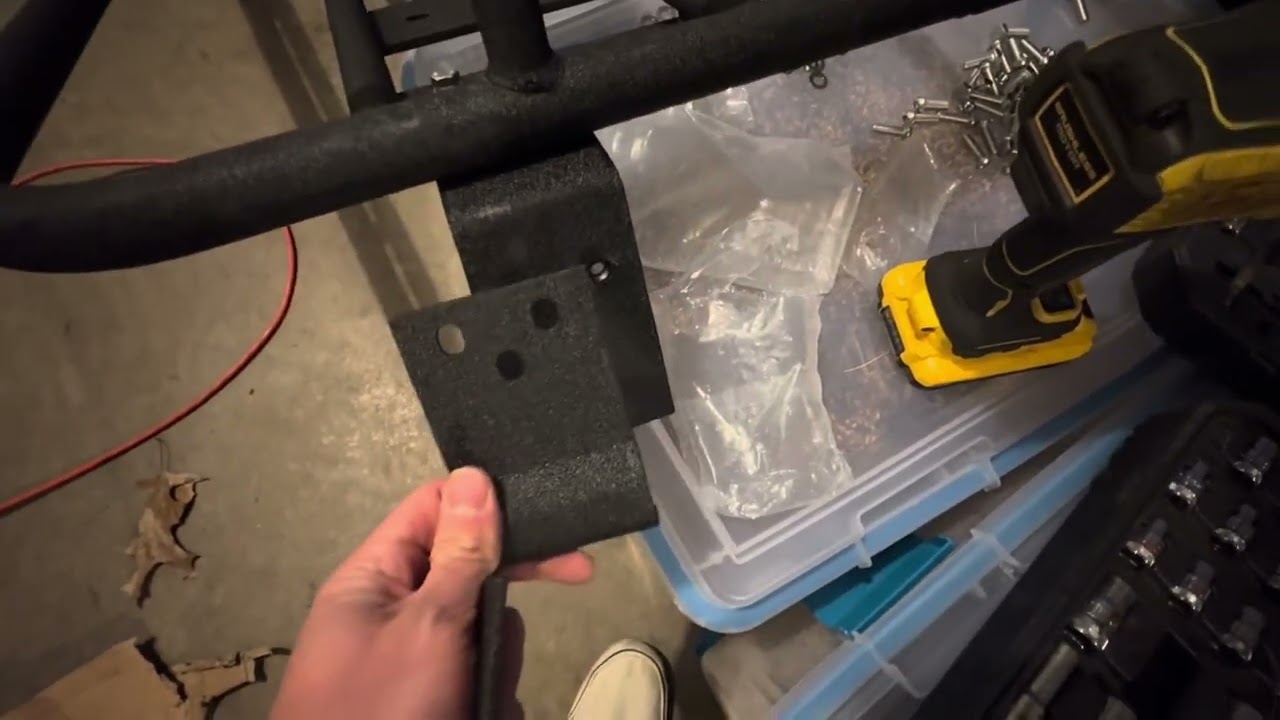 2000 Jeep Cherokee roof rack install
