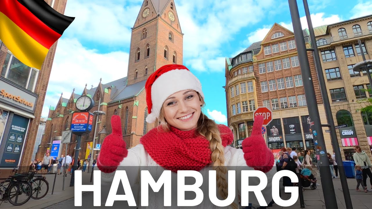 Driving Tour of Hamburg City, Germany (4K HDR) 2022 _ Beautiful sights